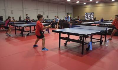 Πινγκ Πονγκ: Οι συμβουλές του Γκιώνη στους νεαρούς επίλεκτους στο ΣΕΦ (video)