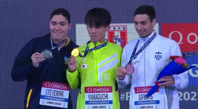 Παγκόσμιο Κολύμβησης Νέων: Χάλκινο μετάλλιο για τον Βασίλη Σοφικίτη στο Περού