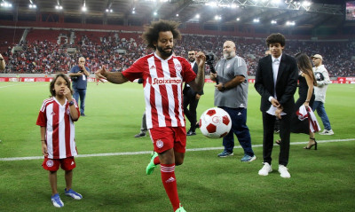 Ολυμπιακός: Η καληνύχτα του Μαρσέλο στους οπαδούς - «Απίστευτη η υποδοχή, θα δώσω τα πάντα» (videos)