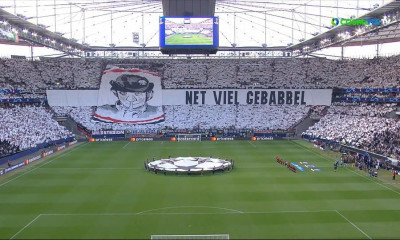 Champions League: Τρομερή ατμόσφαιρα της Άιντραχτ στη Φρανκφούρτη (video)