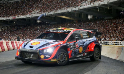 Ράλι Ακρόπολις 2022: Ο Νεβίλ ταχύτερος στην εντυπωσιακή υπερειδική του ΟΑΚΑ (video+photos)