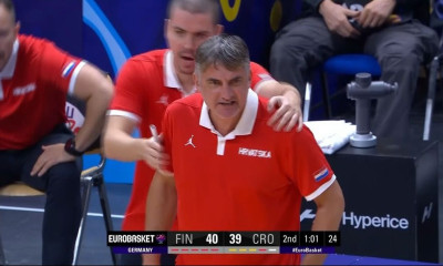 Eurobasket 2022: Έξαλλος ο Μουλαομέροβιτς δέχθηκε τεχνική ποινή (video)