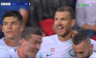 Champions League: Πρώτο γκολ της βραδιάς ο Ντζέκο - Άνοιξε το σκορ η Ίντερ (video)