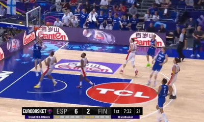 Eurobasket 2022: Το blooper της διοργάνωσης στο Ισπανία-Φινλανδία (video)