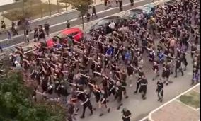 Champions League: Πορεία με ναζιστικούς χαιρετισμούς στο Μιλάνο οι οπαδοί της Ντιναμό Ζάγκρεμπ (vid)