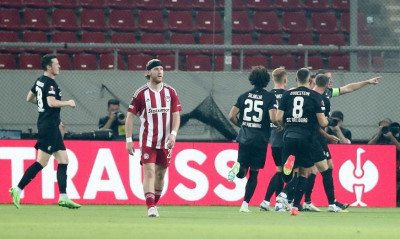 Ολυμπιακός-Φράιμπουργκ: Καταιγιστικοί οι Γερμανοί - Δύο γκολ κι ευκαιρίες για περισσότερα σε 25'