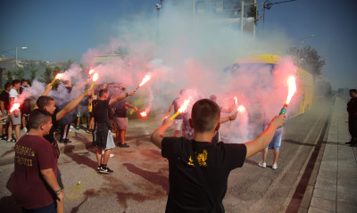 Παναιτωλικός-ΑΕΚ: Φρένο της αστυνομίας σε οπαδούς της Ένωσης!