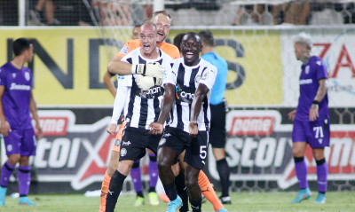 ΟΦΗ-ΠΑΟΚ: Το γκολ του Διαμαντή στο 102' και έκρηξη στο «Γεντί Κουλέ»! (vids+pics)