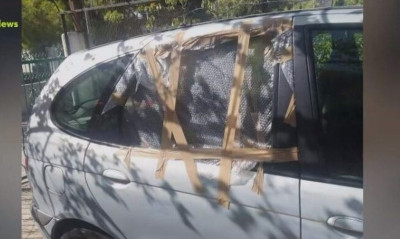 Τρόμος στον Ισθμό: Πυροβόλησαν με αεροβόλο εν κινήσει αυτοκίνητο