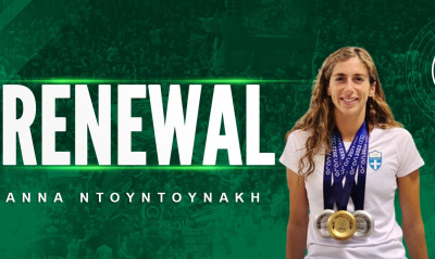 Κολύμβηση: Πιστή στον Παναθηναϊκό η Άννα Ντουντουνάκη