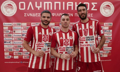 Ολυμπιακός/Όμιλος Ξυνή - Βέμπερ: «Στόχος μας είναι να κατακτήσουμε όλους τους τίτλους!»