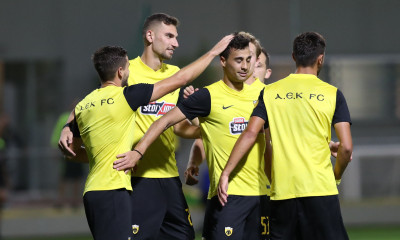 ΑΕΚ: Φιλική νίκη επί του Απόλλωνα με Μαχαίρα και Σιντιμπέ (photos)