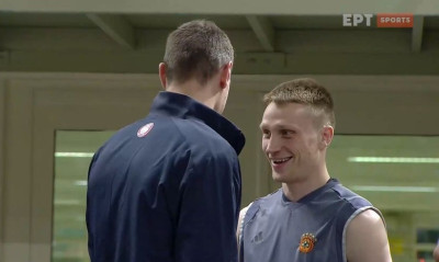 4ο Τουρνουά «Παύλος Γιαννακόπουλος»: Τα είπε με μέλος της Αρμάνι Μιλάνο ο Γκριγκόνις (video)