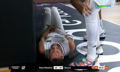 Ρεάλ Μαδρίτης: «Πάγωσαν» με Ρούντι Φερνάντεθ - Αποχώρησε σφαδάζοντας (video)