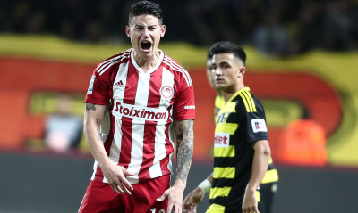 Ολυμπιακός: Αποθέωση στην Κολομβία για τον Χάμες Ροντρίγκες