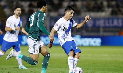 Ελλάδα-Βόρεια Ιρλανδία: Η γκολάρα του Μάνταλου για το 3-1 (video)