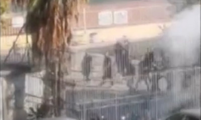 Χαμός στο Καλαμάτα-Προοδευτική - Συμπλοκές οπαδών έξω από το γήπεδο (videos)