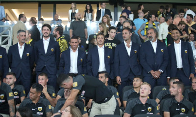 ΑΕΚ: Μαγεύτηκαν Αλμέιδα και παίκτες από την ατμόσφαιρα στην «OPAP Arena»