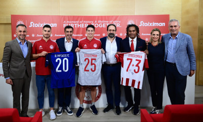 Ολυμπιακός: Ανανέωσε χορηγική συμφωνία - Παροντες οι Χάμες και Μασούρας