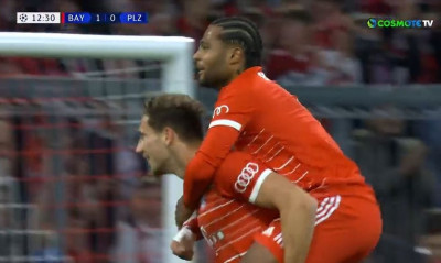 Champions League: Βαυαρικό πάρτι στο πρώτο ημίχρονο (video)