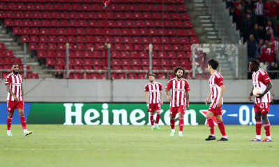 Αρνητικό ρεκόρ ο Ολυμπιακός: Πρώτη φορά μια ντουζίνα ευρωπαϊκών αγώνων χωρίς νίκη