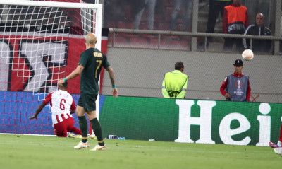 Ολυμπιακός-Καραμπάχ: Ο Εμβιλά γλίτωσε τους Πειραιώτες - Απείλησαν Ουί Τζο και Ροντρίγκες (vids)