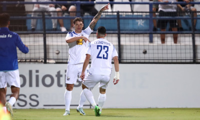 Ιωνικός-Λαμία: Ο Ντε Βινσέντι με ιδανικό πλασέ έκανε το 0-1 και πάγωσε τη Νίκαια (video)