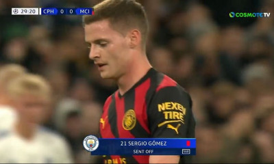 Champions League: Όλα στραβά για τη Σίτι στη Δανία – Ακυρωθέν γκολ, χαμένο πέναλτι, κόκκινη