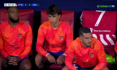 Champions League: Ο Φέλιξ «κάηκε στο ζέσταμα» από τον Σιμεόνε και ξέσπασε (video)