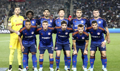 Καραμπάχ-Ολυμπιακός: Το ντεμπούτο του Πασχαλάκη με την «ερυθρόλευκη» φανέλα (photos)