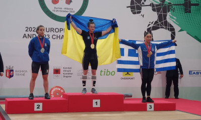 Άρση Βαρών: Tρία χάλκινα μετάλλια η Γεωργοπούλου στο Ευρωπαϊκό Κ23