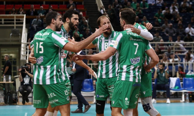 Παναθηναϊκός: Με περίπατο και 3-1 σετ στην επόμενη φάση του CEV Challenge Cup (video+pics)