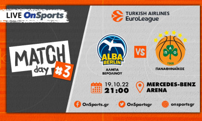 Live Chat Άλμπα Βερολίνου-Παναθηναϊκός 94-65 (Τελικό)