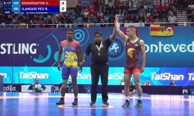 Παγκόσμιο Πρωτάθλημα Πάλης U23: Σαν «σίφουνας» στα προημιτελικά ο Γιώργος Κουγιουμτσίδης