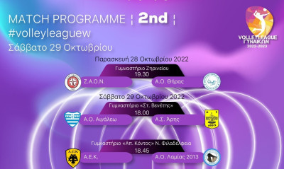 Volley League: Στο Ζηρίνειο ξεκινά απόψε η δράση της 2ης αγωνιστικής, με το ΖΑΟΝ-ΑΟ Θήρας