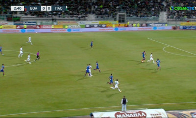 Βόλος-Παναθηναϊκός: Απείλησε τρεις φορές σε 15' ο Βέρμπιτς (video)