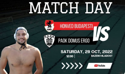 Euro Cup Πόλο Ανδρών: Φορτσάτος ο ΠΑΟΚ για τη διπλή «μάχη» σήμερα στο Ζάγκρεμπ