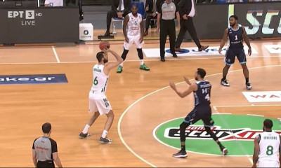 Παναθηναϊκός-Κολοσσός: Ασταμάτητος Παπαγιάννης με 5/5 τρίποντα φέτος (video)