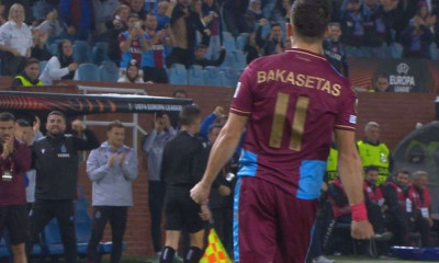Europa League: Γκολάρα Μπακασέτα, προβάδισμα η Τραμπζονσπόρ! (Video)