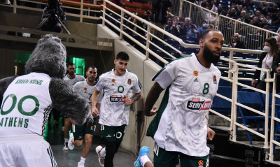 Παναθηναϊκός-Παρτιζάν: Το έβαλε από το «σπίτι» του ο Π. Καλαϊτζάκης (video)