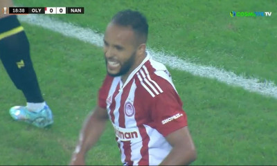 Ολυμπιακός-Ναντ: Τρομερή «ποδιά» ο Ελ Αραμπί, άγγιξε το 1-0! (video)