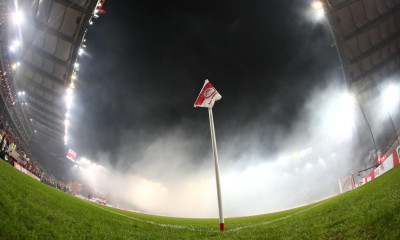 Ολυμπιακός-Ναντ: Εστία φωτιάς δίπλα στο «Γεώργιος Καραϊσκάκης» (video)