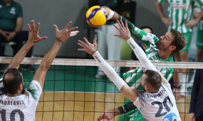 Βόλεϊ: Ήττα σοκ ο Παναθηναϊκός από τον Μίλωνα, νίκες για Ολυμπιακό, ΠΑΟΚ (video)