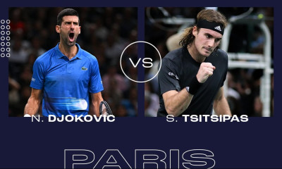 Paris Masters: Η 11η τιτανομαχία Τζόκοβιτς-Τσιτσιπά: «Έχω όπλα που μπορώ να χρησιμοποιήσω» (vid)