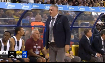 Βετούλας: «Παίζαμε άμυνα ζώνης και είχαμε περισσότερα φάουλ»