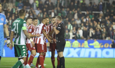 Παναθηναϊκός-Ολυμπιακός: Το πέναλτι που έκρινε το ντέρμπι - Μεγάλη ένταση στη Λεωφόρο (vid+photos)