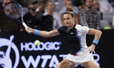 WTA Finals: Στοπ στο «τρένο» της Μαρίας Σάκκαρη από την φουριόζα Καρολίν Γκαρσία (vid)