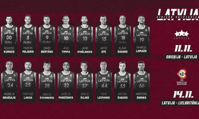 Λετονία: Με Τίμα, Στρέλνιεκς απέναντι στην Ελλάδα