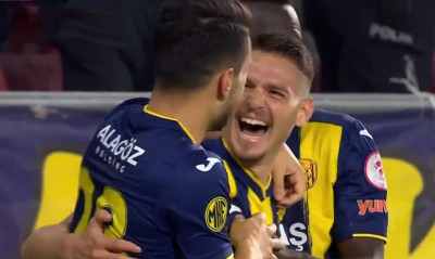 Τουρκία: Πανέμορφο γκολ από τον Χατζηγιοβάνη - Σκόραρε για 2ο σερί παιχνίδι (video)