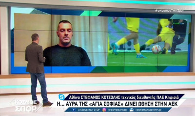 Κοτσόλης: «Βγάζει υγεία ο Παναθηναϊκός, εύχομαι να πάρει το πρωτάθλημα»